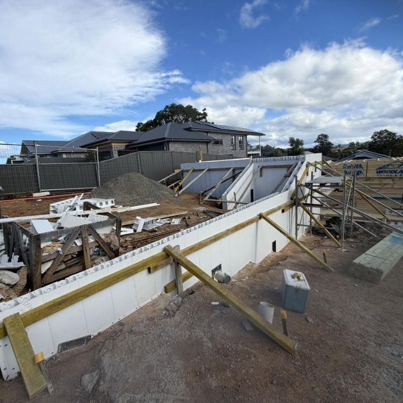 Rise Wall permanent formwork wall system manufactured in Australia